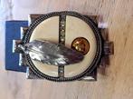 Pracht Ermani Bulatti Art Nouveau metalen Revival broche😍, Ophalen of Verzenden, Overige materialen, Broche