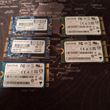 M.2 ssd 2242 3x8gb 2x16gb beschikbaar voor biedingen