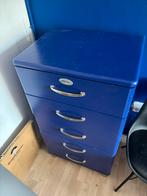 Malibu kast donkerblauw, Ophalen, Gebruikt, 25 tot 50 cm