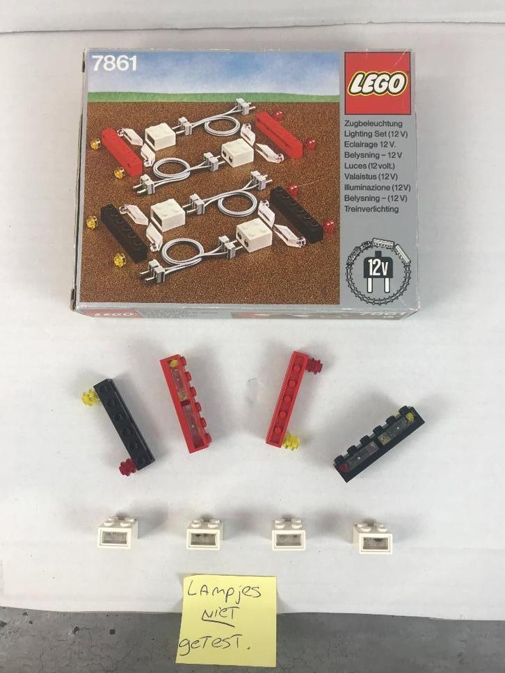 lego veel trein onderdelen en een aantal catalogi, Kinderen en Baby's, Speelgoed | Duplo en Lego, Gebruikt, Lego, Complete set