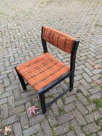 Set van vier vintage stoelen opknappers, Huis en Inrichting, Stoelen, Hout, Gebruikt, Zwart, Vier
