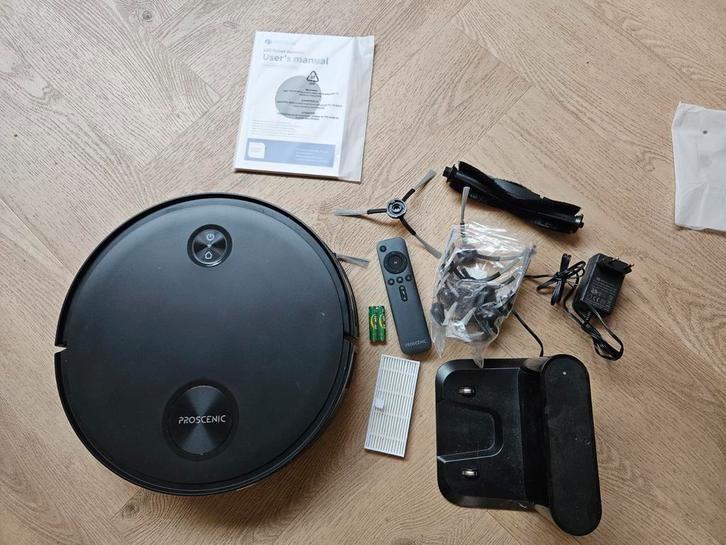 Proscenic Robotstofzuiger - Zo goed als nieuw!, Witgoed en Apparatuur, Stofzuigers, Zo goed als nieuw, Robotstofzuiger, Minder dan 1200 watt