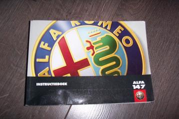 Gebruikershandleiding voor ALFA 147   2000/2010 beschikbaar voor biedingen