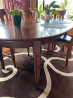 Gratis eettafel op te halen in Watergang, Huis en Inrichting, Tafels | Eettafels, Gebruikt, 100 tot 150 cm, 200 cm of meer, Ophalen of Verzenden