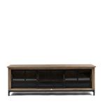 Rivièra Maison TV-meubel The Hoxton Zwart, Huis en Inrichting, Kasten | Vitrinekasten, Ophalen, Minder dan 100 cm, 25 tot 50 cm