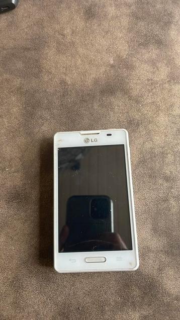 LG Smartphone wit, status onbekend/mogelijk niet werkend beschikbaar voor biedingen