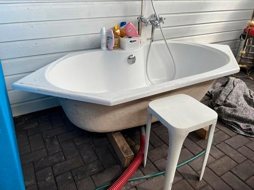 Nooddouche bad, Huis en Inrichting, Badkamer | Complete badkamers, Gebruikt, Met bad, Met douche, Ophalen
