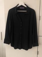 Zwarte blouse mt XL travel stof, Kleding | Dames, Blouses en Tunieken, Ophalen of Verzenden, Zo goed als nieuw, Maat 46/48 (XL) of groter