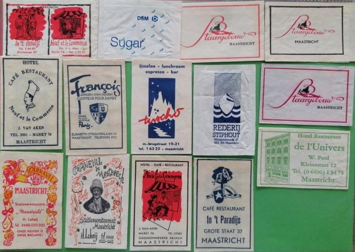Maastricht 51, Verzamelen, Suikerzakjes, Verzenden