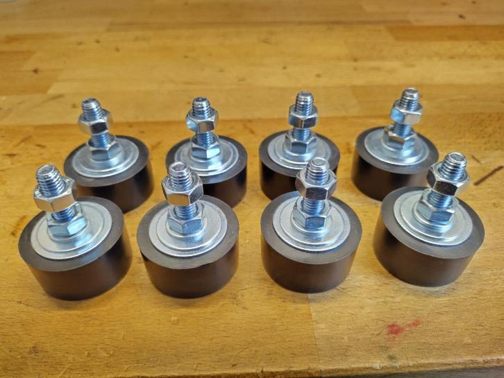 8 stuks M8 Grote Luidspreker Stelvoeten, Audio, Tv en Foto, Luidsprekers, Nieuw, Front, Rear of Stereo speakers, 120 watt of meer