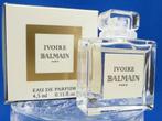 Mini - BALMAIN - Ivoire - 4,5ml - edp - 4,2cm, Ophalen of Verzenden, Gebruikt, Miniatuur, Gevuld