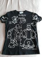 Iceberg t-shirt popeye maat L, Kleding | Heren, T-shirts, Maat 52/54 (L), Zwart, Ophalen of Verzenden, Gedragen