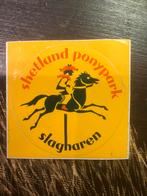 Sticker Slagharen vintage, Verzamelen, Stickers, Ophalen of Verzenden, Zo goed als nieuw