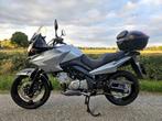 SUZUKI V-STROM DL 650 ABS TOPKOFFER 2008 TOPSTAAT GRIJS, Motoren, Motorrijbewijs A, Bedrijf, Onbekend, Meer dan 35 kW