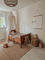 Vintage Ikea Leksvik Meegroeibed met Matras, Lattenbodem, Gebruikt, 70 tot 85 cm, 140 tot 160 cm