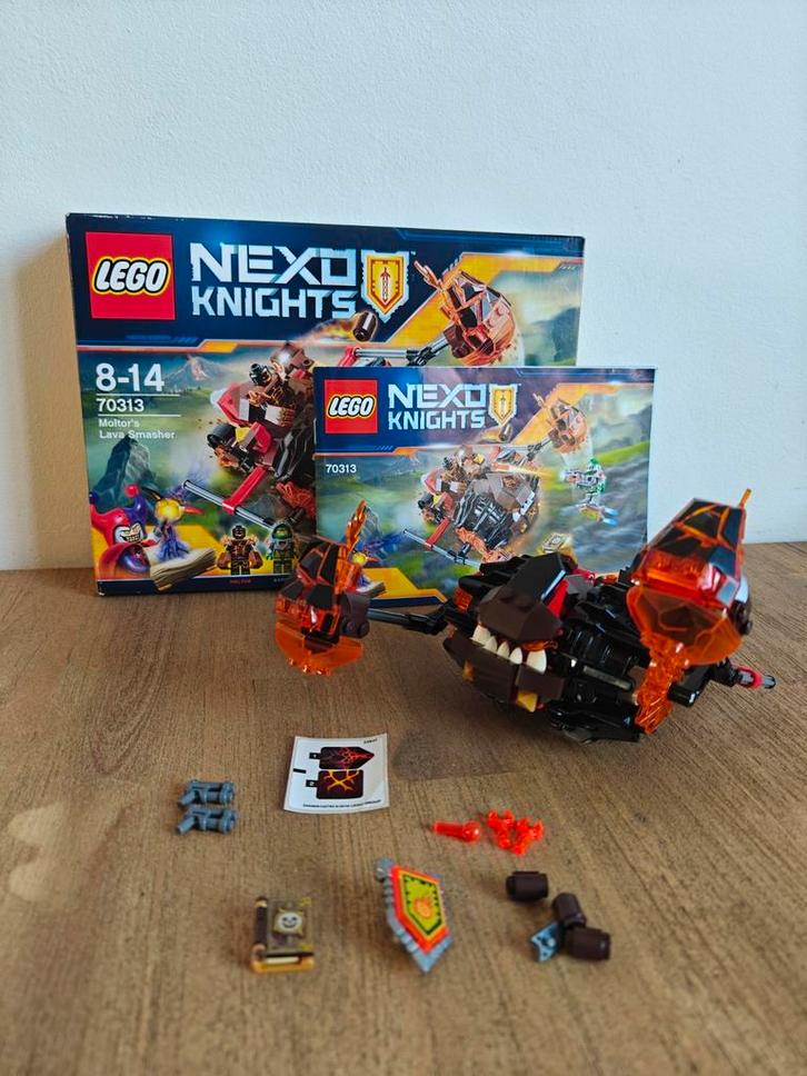 LEGO set van NEXO Knights set nr: 70313, Kinderen en Baby's, Speelgoed | Duplo en Lego, Gebruikt, Ophalen of Verzenden