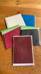 Diverse kaarten dubbel div kleuren, Ophalen of Verzenden, Zo goed als nieuw, Overige thema's