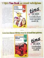 6 vintage advertenties reclames van Tina boek 1980, Verzamelen, Verzenden, Gebruikt, Overige typen