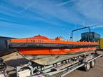 Mob reddingsboot sloep, Ophalen, Gebruikt, Benzine