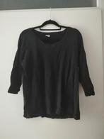 Zwart basic shirt XL, Zwart, Maat 46/48 (XL) of groter, Ophalen of Verzenden, Korte mouw
