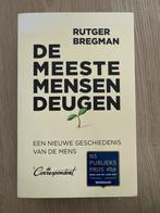 Rutger Bregman - De meeste mensen deugen, Boeken, Overige Boeken, Ophalen of Verzenden, Zo goed als nieuw, Rutger Bregman