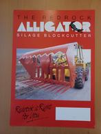 Folder the Redrock Alligator blokkensnijder, Ophalen of Verzenden, Gelezen, Tractor en Landbouw