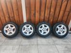 Michelin Alpine 6 Winterset met Enzo Velgen, Auto-onderdelen, Banden en Velgen, Ophalen, Gebruikt, 15 inch, Banden en Velgen