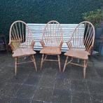 Windsor in de Amish stijl,beukenhout 3 stuks., Huis en Inrichting, Stoelen, Ophalen, Zo goed als nieuw, Bruin