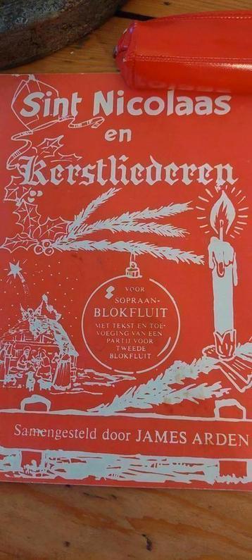 3 ✖ bladmuziek boekjes met OUDE KERST & SINTERKLAAS LIEDEREN beschikbaar voor biedingen