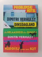 2x Dwarsligger Dimitri Verhulst oa. Dinsdagland, Helaasheid, Ophalen of Verzenden, Dimitri Verhulst, België