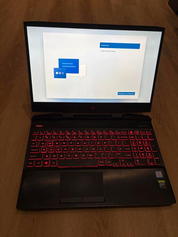 HP Omen 15 i7 RTX 2060 Gaming Laptop, Computers en Software, Windows Laptops, Gebruikt, 15 inch, SSD, 3 tot 4 Ghz, 16 GB, Qwerty
