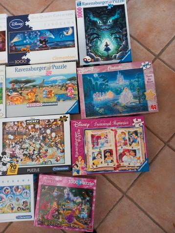 Disney Puzzel Collectie - 11 Stuks! beschikbaar voor biedingen