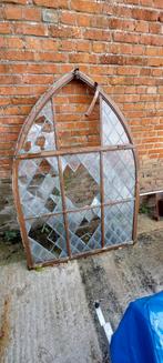 Oud stalen toograam met glas in lood, Ophalen