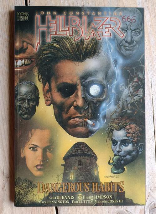John Constantine, Hellblazer -  Dangerous Habits  TPB, Boeken, Strips | Comics, Zo goed als nieuw, Amerika, Ophalen of Verzenden