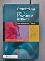 Grondtrekken van het Nederlandse strafrecht, Nieuw, M.J. Kronenberg, B. de Wilde, Alpha, HBO
