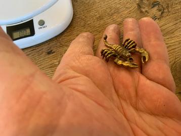 Bronzen Schorpioen Beeldje beschikbaar voor biedingen