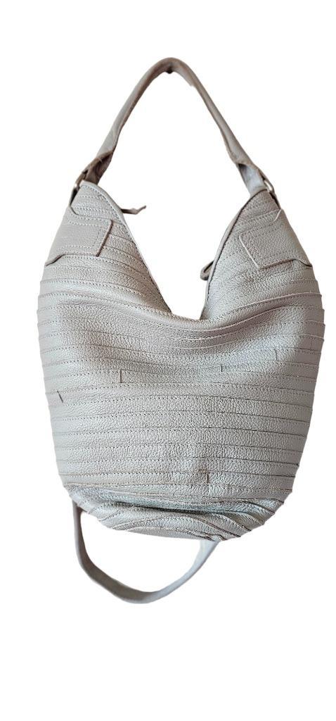 taupe leer tas van Chabo bag (01224), Sieraden, Tassen en Uiterlijk, Tassen | Damestassen, Schoudertasje, Ophalen of Verzenden