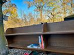 Houten Boekenplan met 2 Planken eiken, Ophalen, Met plank(en), Gebruikt, Eikenhout