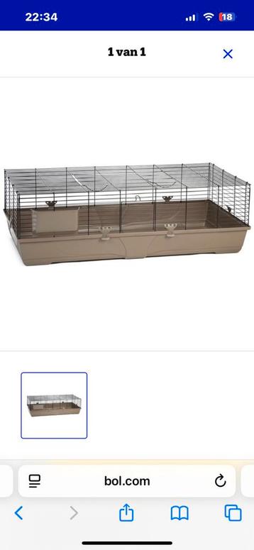 Nieuwe konijnenkooi BZ Rabbit Cage Baldo Mocha beschikbaar voor biedingen
