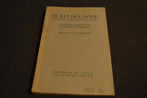 🔥 Scheikunde verbrandingsverschijnselen Ir. J.J.M. Sengers, Boeken, Wetenschap, Gelezen, Overige wetenschappen, Ophalen of Verzenden