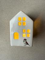 Nieuw verlicht keramieken huisje met mus, Ophalen of Verzenden, Nieuw
