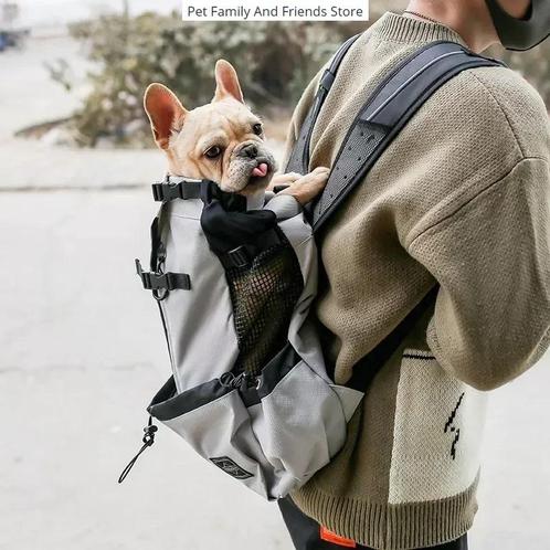 Hondendraagtas - Comfortabele Rugzak, Dieren en Toebehoren, Honden-accessoires, Nieuw, Verzenden