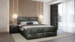 ~Prachtig~ Opberg Boxspring Croco Velvet ~ 180x200 €1099,- !, Delux, Ophalen of Verzenden, Crème, 180 cm
