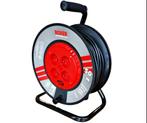 Haspel 50 meter met 4 stopcontacten 2950 w, Doe-het-zelf en Verbouw, Ophalen of Verzenden, Nieuw, Kabel of Snoer