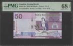 Gambia 50 dalasis 2023 UNC p.40c PMG 68 (# 321), Postzegels en Munten, Bankbiljetten | Afrika, Verzenden, Overige landen, Los biljet