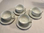 Theekoppen (4 stuks) HUTSCHENREUTER, Huis en Inrichting, Keuken | Servies, Nieuw, Ophalen of Verzenden, Glas, Bord(en)