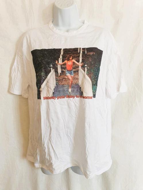 Leuk tshirt DIRTY DANCING. Nobody puts baby in a corner.MT M, Kleding | Dames, T-shirts, Zo goed als nieuw, Maat 38/40 (M), Wit