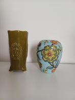 Des Pots 2 prachtige vaasjes, Huis en Inrichting, Woonaccessoires | Vazen, Ophalen of Verzenden, Zo goed als nieuw, Aardewerk of Porselein