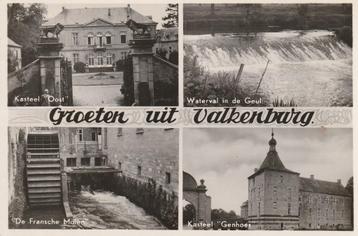 00495 Valkenburg - 4 luik Groeten uit ... - gel. 1943 beschikbaar voor biedingen