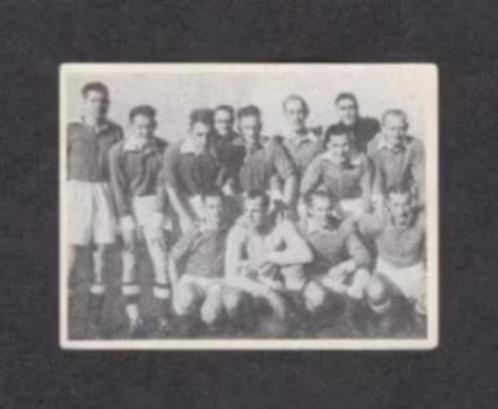 Voetbalplaatje Enschedese Boys Enschede 1951-1952., Verzamelen, Overige Verzamelen, Zo goed als nieuw, Verzenden